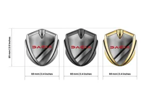 Dacia Insignias de Coche Diseño Mínimo Metal Universal